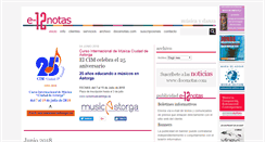 Desktop Screenshot of e-12notas.com