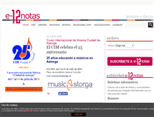 Tablet Screenshot of e-12notas.com